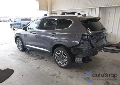 2021 Hyundai Santa Fe Hybrid Limited from USA, damaged, VIN KM8S5DA1XMU012403